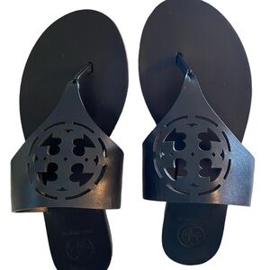 Tory Burch Navy Sandals